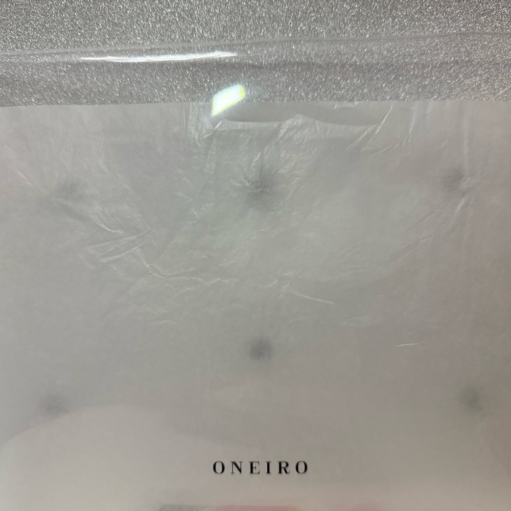 ONEIRO Clear Multipurpose Clutch Waterproof Travel Pouch 8" x 10" (New)